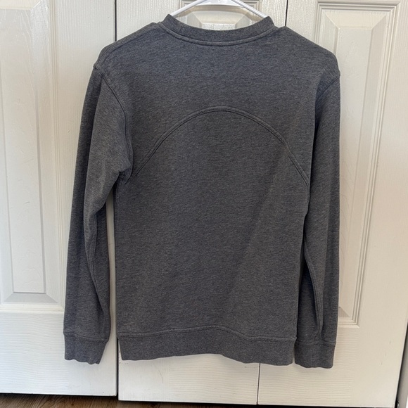 Lululemon Athletica Charcoal All Yours Crew - Picture 2 of 4